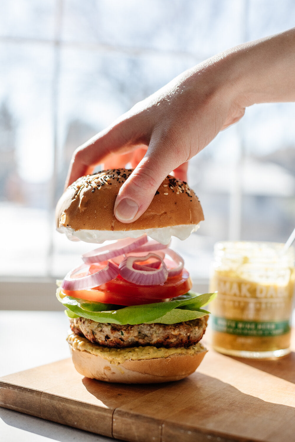 Greek Feta Pan Seared Turkey Burgers – Smak Dab Mustard Greek Feta Pan Seared Turkey Burgers – Smak Dab Mustard