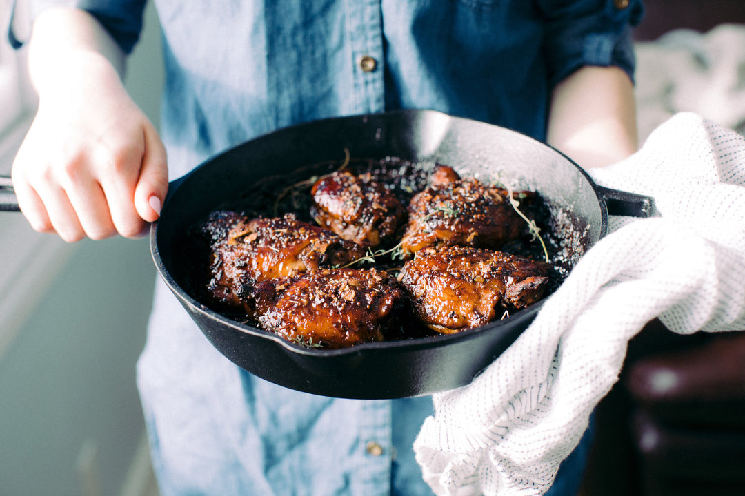 Cranberry Balsamic Roast Chicken