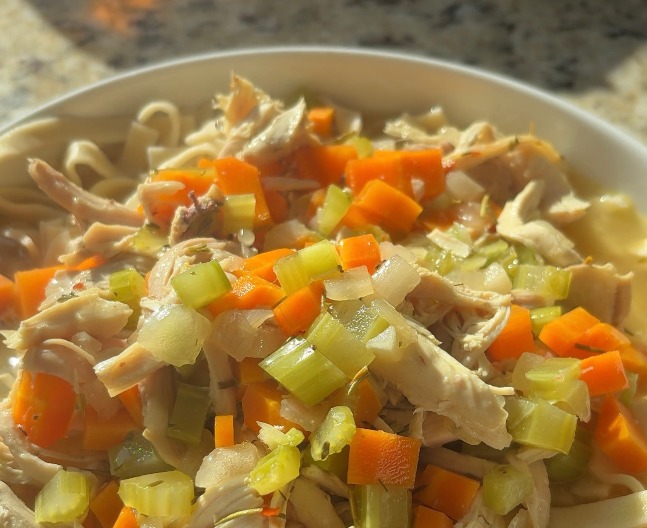 Hearty Homemade Chicken Noodle Soup