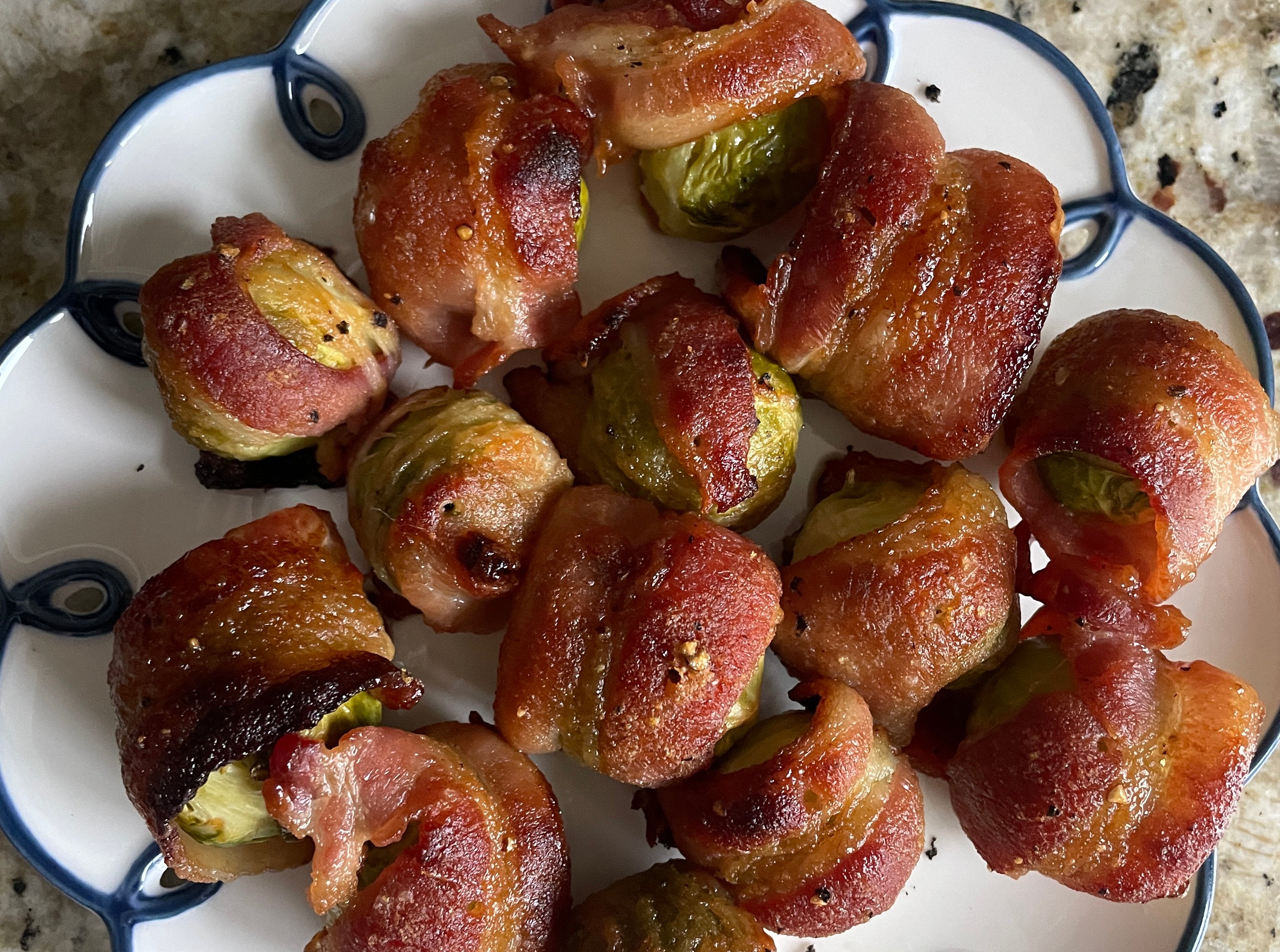 Bacon Wrapped Brussels Sprouts