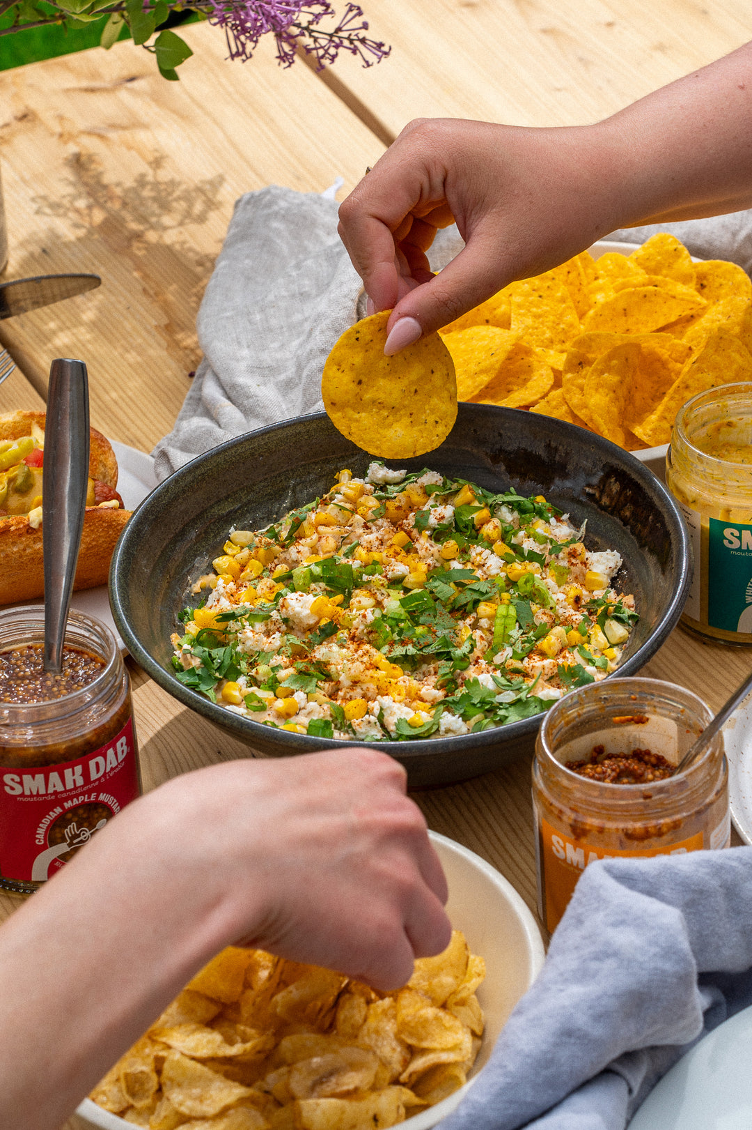 Cheesy Jalapeño Mexican Street Corn Dip