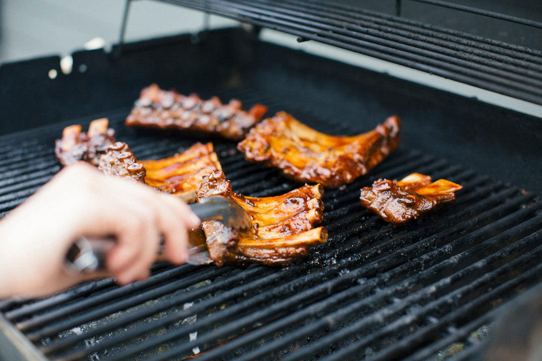 Pomegranate Molasses Dijon BBQ Ribs
